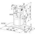 Franke Glass 60cm Curved Hood FGC625XSNP