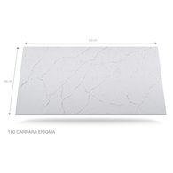 Cimstone Quartz - Carrara Enigma