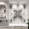 Showerwall Arabescato Book - matched - Acrylic