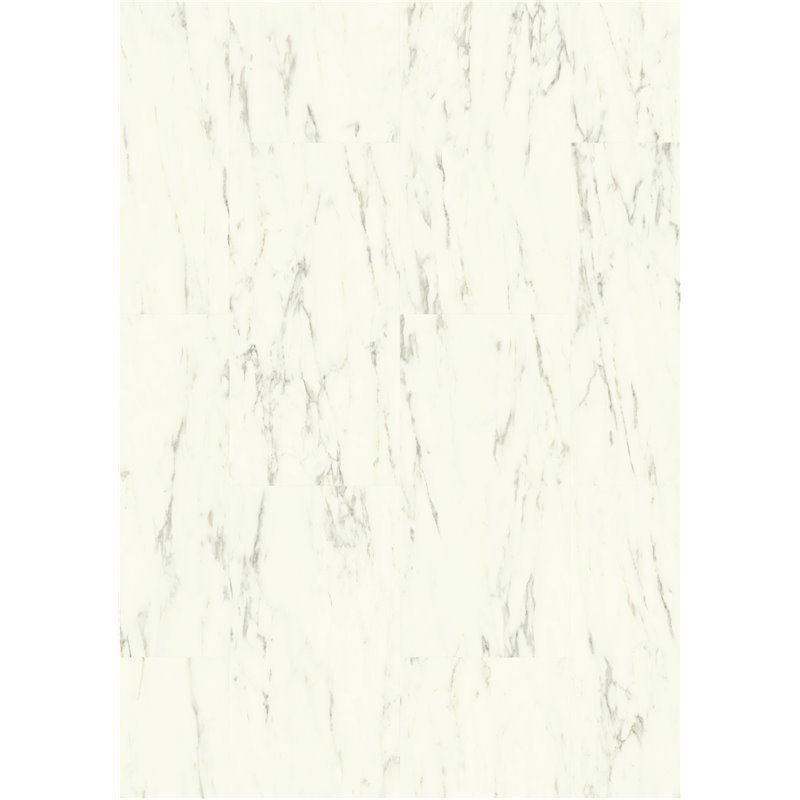 Quick-Step Alpha LVT Marble Carrara White