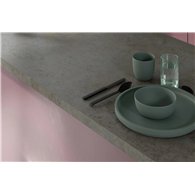 Industrial Concrete 39mm Square Edge - Matt