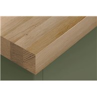 Full Stave Rustic Oak Wooden Worktop
