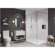 Showerwall Glacier Marble