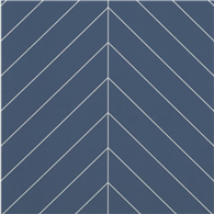 Showerwall Nordic Blue Chevron Tile