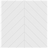Showerwall Snow White Chevron Tile