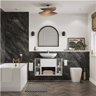 Showerwall Nero Marble