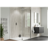Showerwall White Charcoal