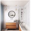 Showerwall Positano Blue Terrazzo
