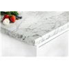 Marble Calcutta 38mm Postformed Edge - Semi-Gloss Marble Calcutta 38mm Postformed Edge - Semi-Gloss