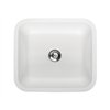 Mirostone Angara 1.0 Bowl Pure Acrylic White