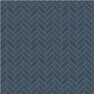 Showerwall Navy Herringbone - Acrylic