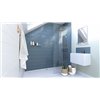 Showerwall Navy Herringbone - Acrylic